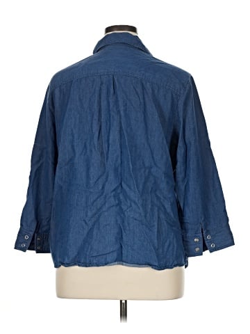 Gianni 3/4 Sleeve Button-Down Shirt (view 2)