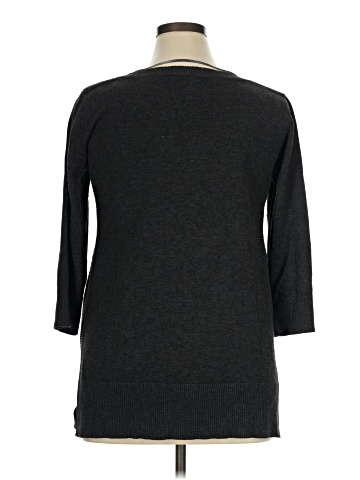 Cable & Gauge Pullover Sweater (view 2)