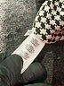 Calvin Klein Houndstooth Ivory Blazer Size XL - photo 7