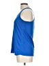 Bella Blue Sleeveless Top Size L - photo 5