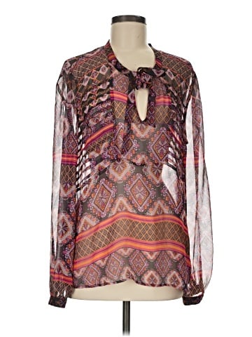 Twelfth Street by Cynthia Vincent Long Sleeve Blouse (view 1)
