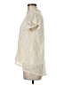 Eyeshadow Ivory Short Sleeve Blouse Size M - photo 5