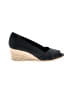 Adrienne Vittadini Black Wedges Size 10 - photo 1