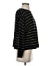 St. John Sport Stripes Black Pullover Sweater Size S - photo 4
