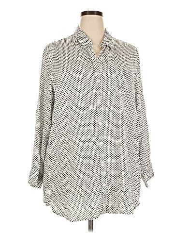 Velvet Heart 3/4 Sleeve Button-Down Shirt (view 1)