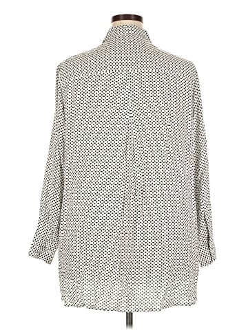 Velvet Heart 3/4 Sleeve Button-Down Shirt (view 2)
