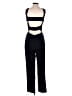 Asilio Solid Black Jumpsuit Size 8 - photo 2
