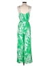 Lilly Pulitzer For Target 100% Polyester Tropical Green Jumpsuit Size XS - photo 2