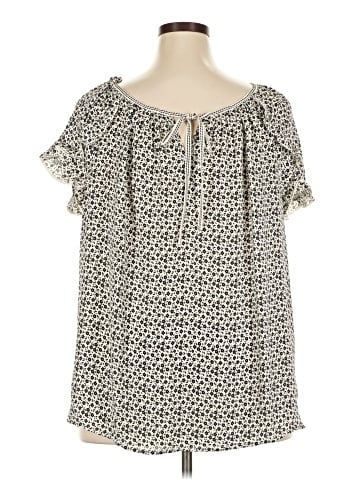 Max Studio Short Sleeve Blouse (view 2)