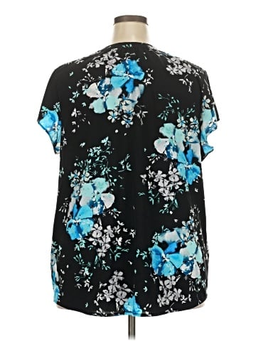 Croft & Barrow Short Sleeve Blouse (view 2)