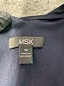 MSK 100% Polyester Solid Black Cocktail Dress Size 12 - photo 7