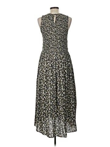 Madewell The Melody Smocked Midi Dress in Floral (view 2)