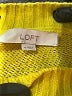 Ann Taylor LOFT Yellow Pullover Sweater Size M - photo 7