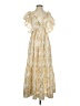 En Saison 100% Polyester Yellow Casual Dress Size XS - photo 1