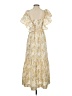 En Saison 100% Polyester Yellow Casual Dress Size XS - photo 2