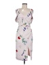 Elliatt 100% Polyester Print Gray Cocktail Dress Size M - photo 1