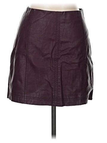 Free People Faux Leather Skirt (view 1)