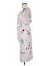 Elliatt 100% Polyester Print Gray Cocktail Dress Size M - photo 5