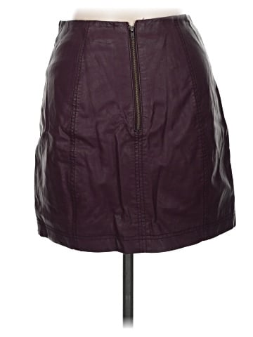 Free People Faux Leather Skirt (view 2)