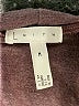Leith Solid Burgundy Casual Dress Size M - photo 7