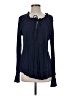 Boston Proper Blue Long Sleeve Blouse Size S - photo 1