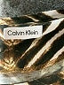 Calvin Klein Animal Print Gold Short Sleeve Blouse Size P (estimated, petite) - photo 7
