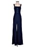 STAUD Stripes Blue Jumpsuit Size 0 - photo 1