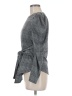 Haute Monde Gray Long Sleeve Top Size M - photo 5