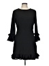 BB Dakota Solid Black Cocktail Dress Size 10 - photo 1