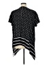 Emery Rose Polka Dots Black Short Sleeve Blouse Size XL - photo 2