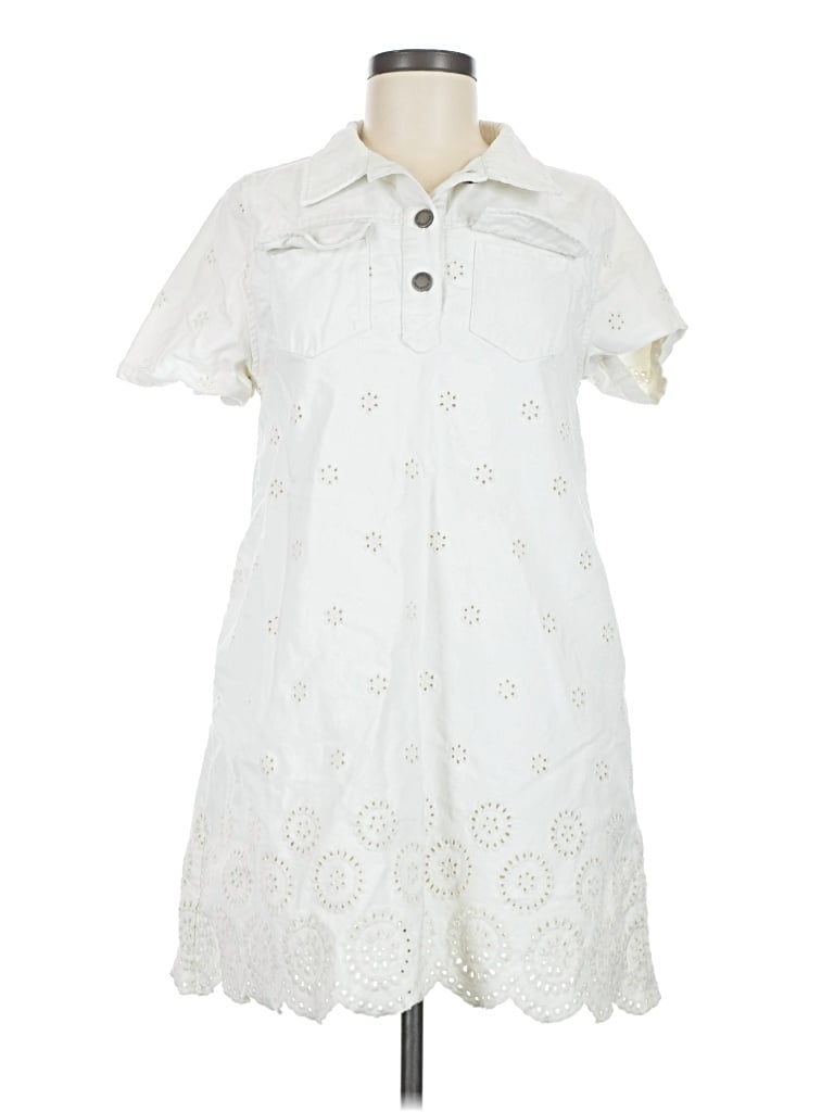 Pre-owned En Saison Casual Dress In Ivory