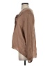Repeat Cashmere 100% Silk Tan Long Sleeve Silk Top Size S - photo 5