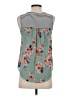 Rewind 100% Polyester Teal Sleeveless Blouse Size S - photo 2