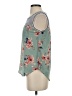 Rewind 100% Polyester Teal Sleeveless Blouse Size S - photo 5