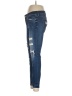Express Jeans Hearts Blue Jeans Size 6 - photo 5