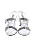 Manolo Blahnik Silver Sandals Size EU 38 1/2 - photo 2