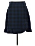 Zara Checkered-gingham Blue Casual Skirt Size S - photo 1