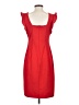 En Focus Studio Solid Red Cocktail Dress Size 4 - photo 2