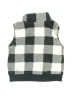 Carter's 100% Polyester Checkered-gingham Gray Vest Size Newborn - photo 2