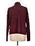 Natural Reflections 100% Polyester Solid Burgundy Turtleneck Sweater Size L - photo 2