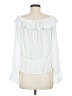 Naked Zebra 100% Polyester White Long Sleeve Blouse Size M - photo 2