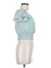 Monteau Teal Short Sleeve Top Size M - photo 4