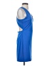 Express Solid Blue Cocktail Dress Size S - photo 4