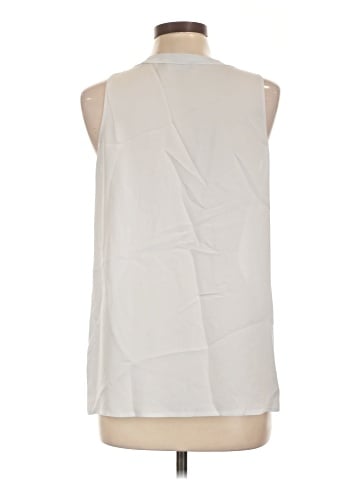 Vince. Sleeveless Silk Top (view 2)
