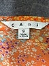 CAbi Orange Sleeveless Blouse Size S - photo 7