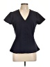 Halogen Black Short Sleeve Blouse Size L - photo 1