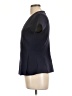 Halogen Black Short Sleeve Blouse Size L - photo 5