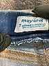 Mayoral Solid Blue Jeans Size 7 - photo 3
