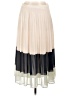 Club Monaco 100% Polyester Color Block Ivory Formal Skirt Size 10 - photo 1