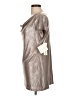 Annalee + Hope Metallic Silver Short Sleeve Turtleneck Size L - photo 5